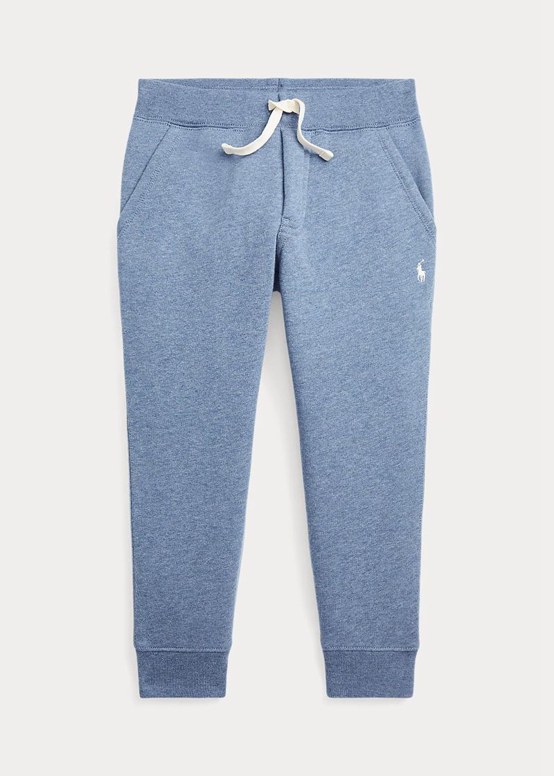 ラルフ ローレン パンツ ボーイ 青 1.5-6 年 フリース Jogger YVEFD4892
